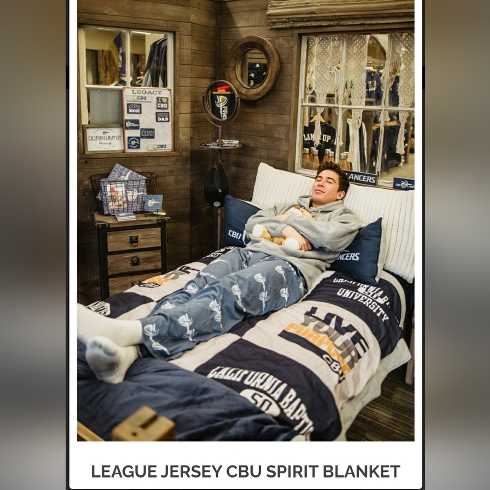 League Jersey CBU Spirit Blanket - Picture 2 of 6